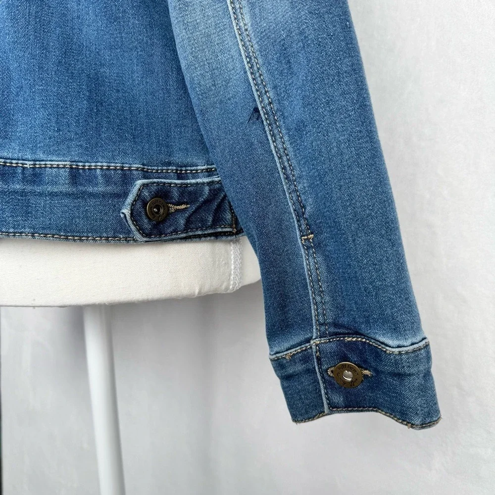 RUFF HEWN Classic‎ Denim Jacket Medium Indigo M Casual Comfort